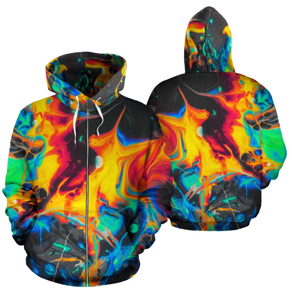 Riptide Zipper Hoodie | Geoglyser