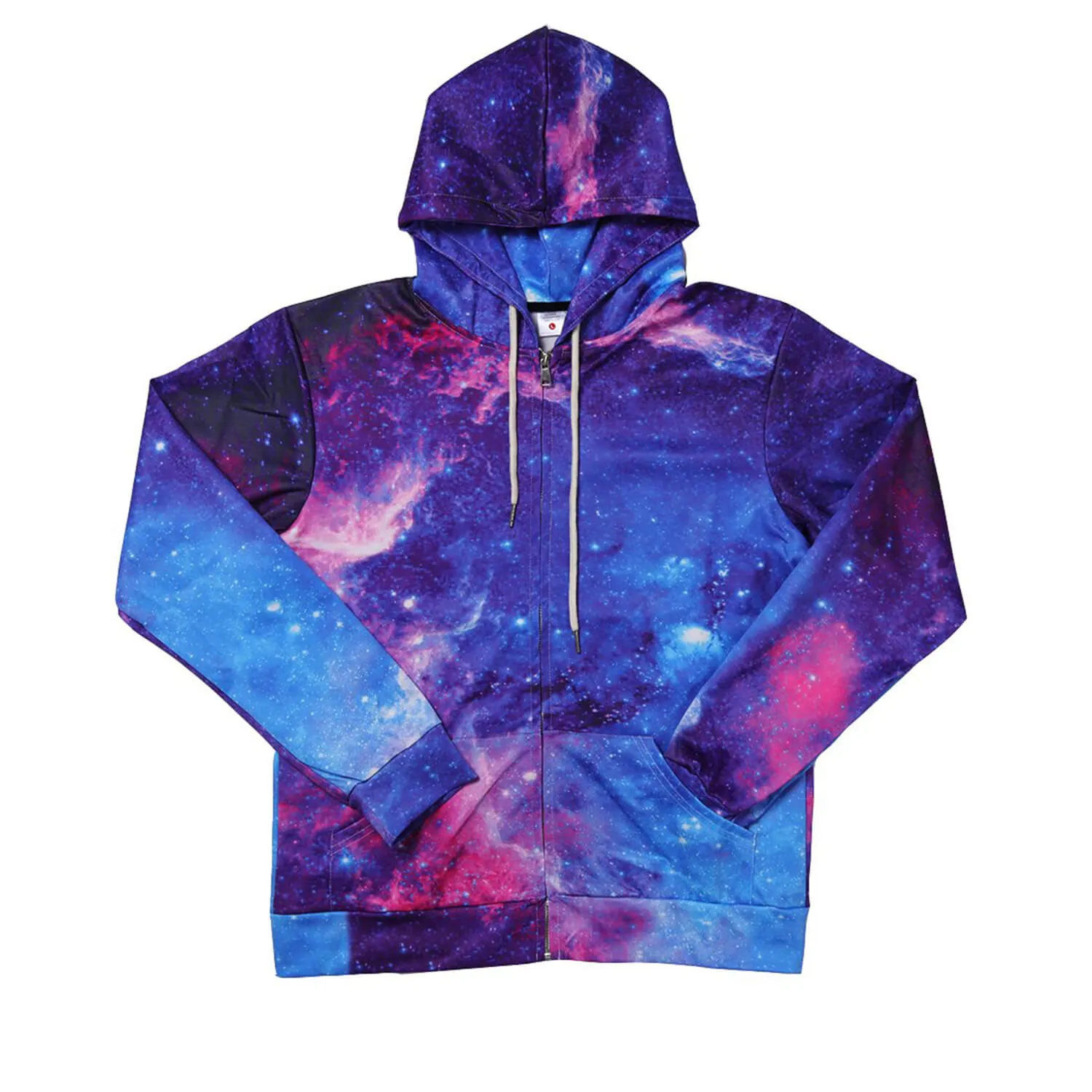 Space Galaxy Zip Up Sweatshirt