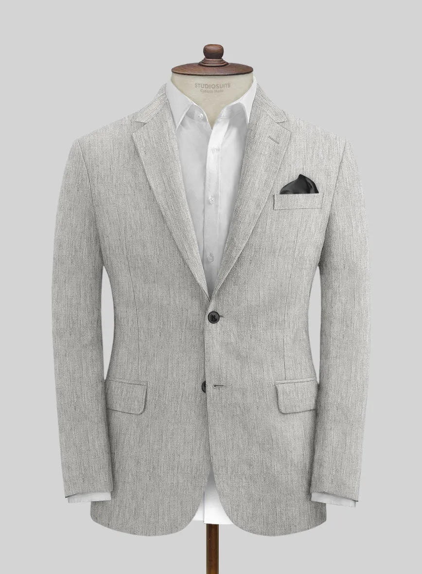 Stylbiella Spring Gray Linen Jacket