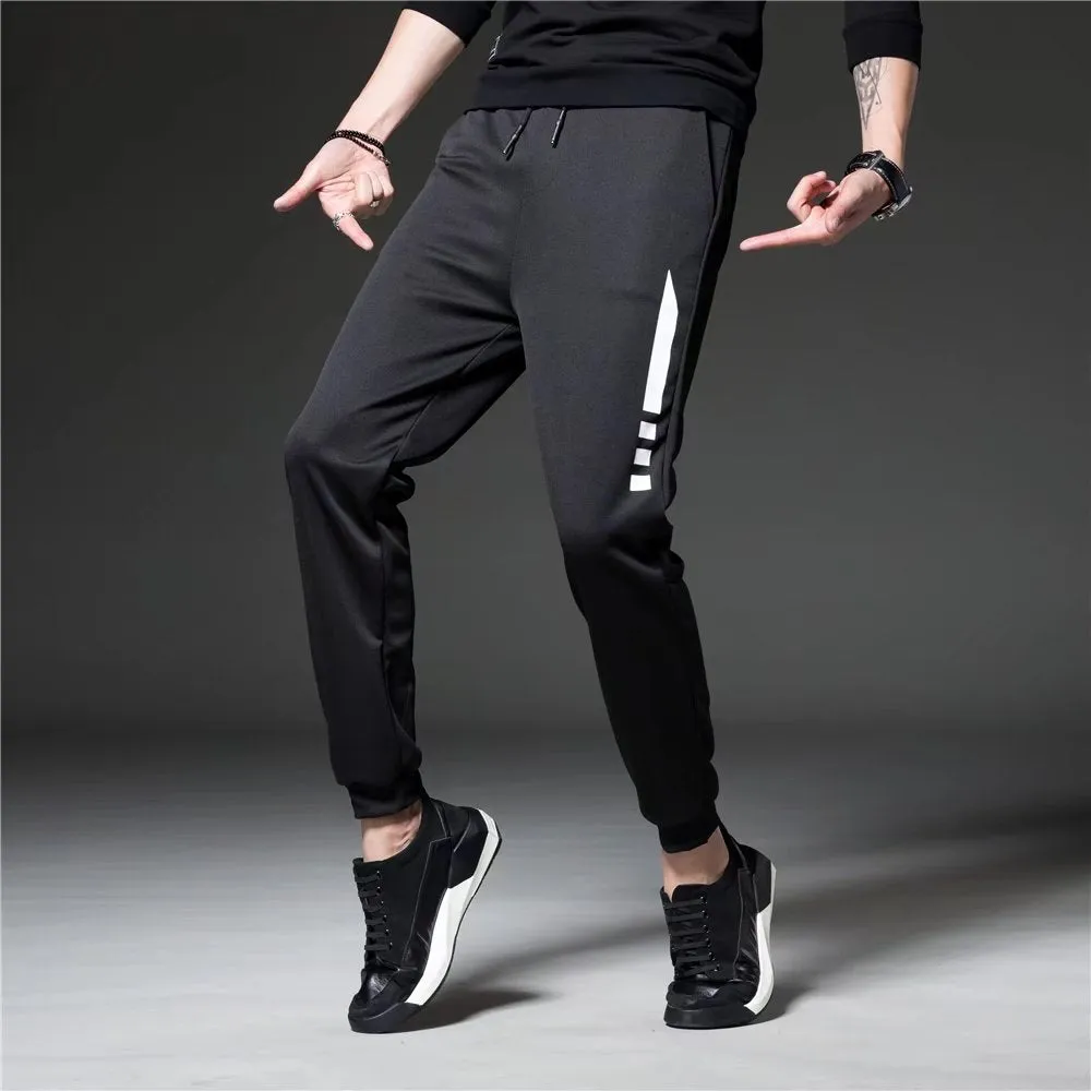 Teens Trendy Pants Length Sport Slim Look Fit Pants