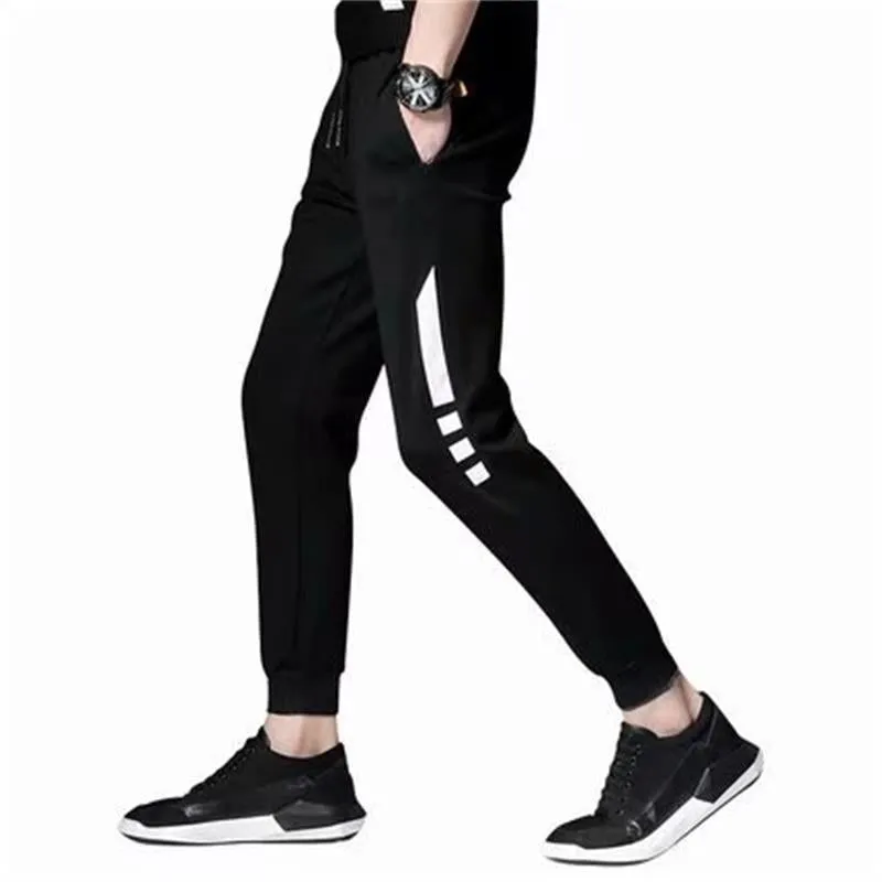 Teens Trendy Pants Length Sport Slim Look Fit Pants