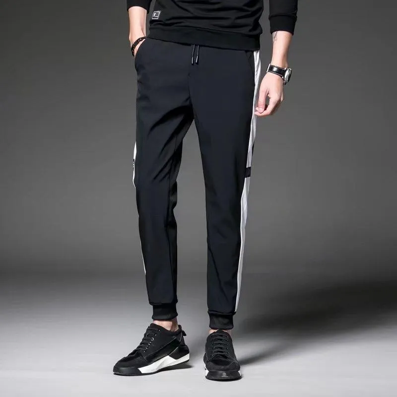 Teens Trendy Pants Length Sport Slim Look Fit Pants