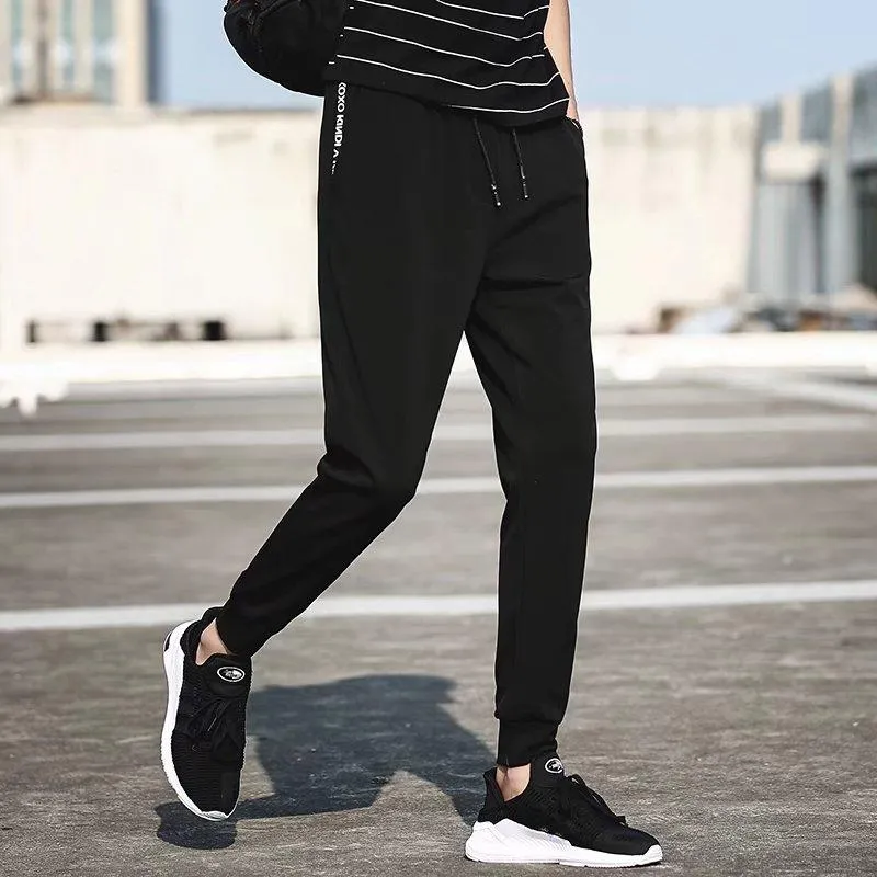 Teens Trendy Pants Length Sport Slim Look Fit Pants