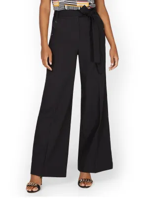 Tie-Waist Wide-Leg Pant - 7th Avenue