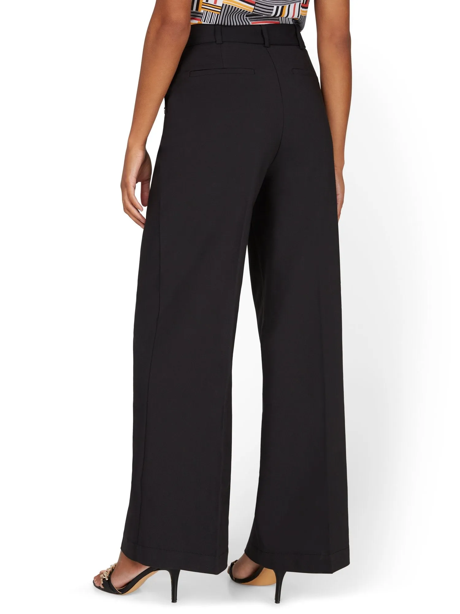 Tie-Waist Wide-Leg Pant - 7th Avenue