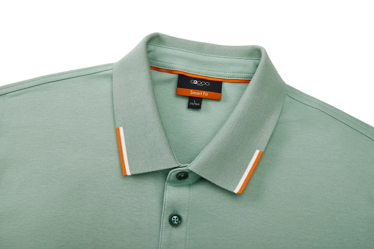 Tipping Collar Soft Cotton Polo