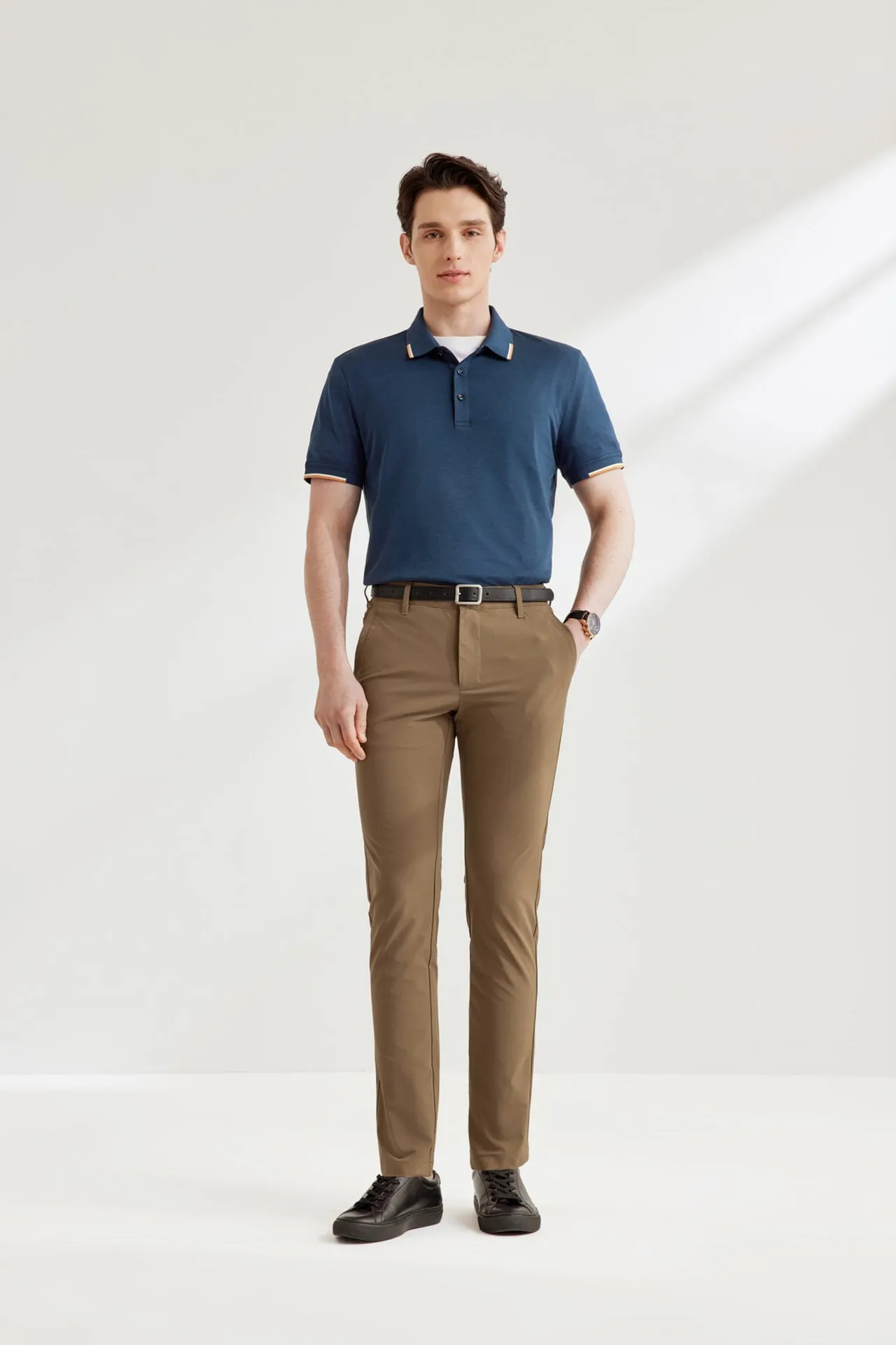 Tipping Collar Soft Cotton Polo