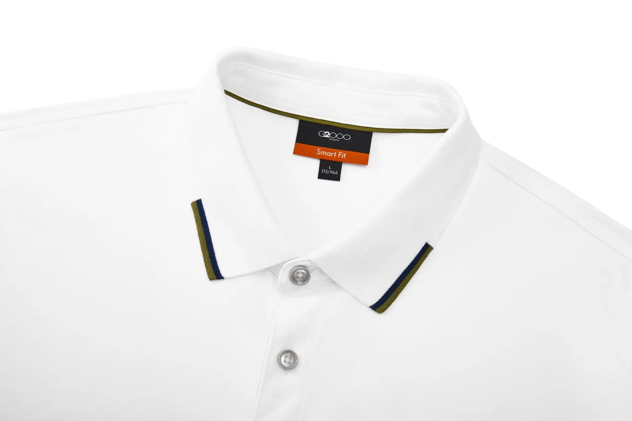 Tipping Collar Soft Cotton Polo