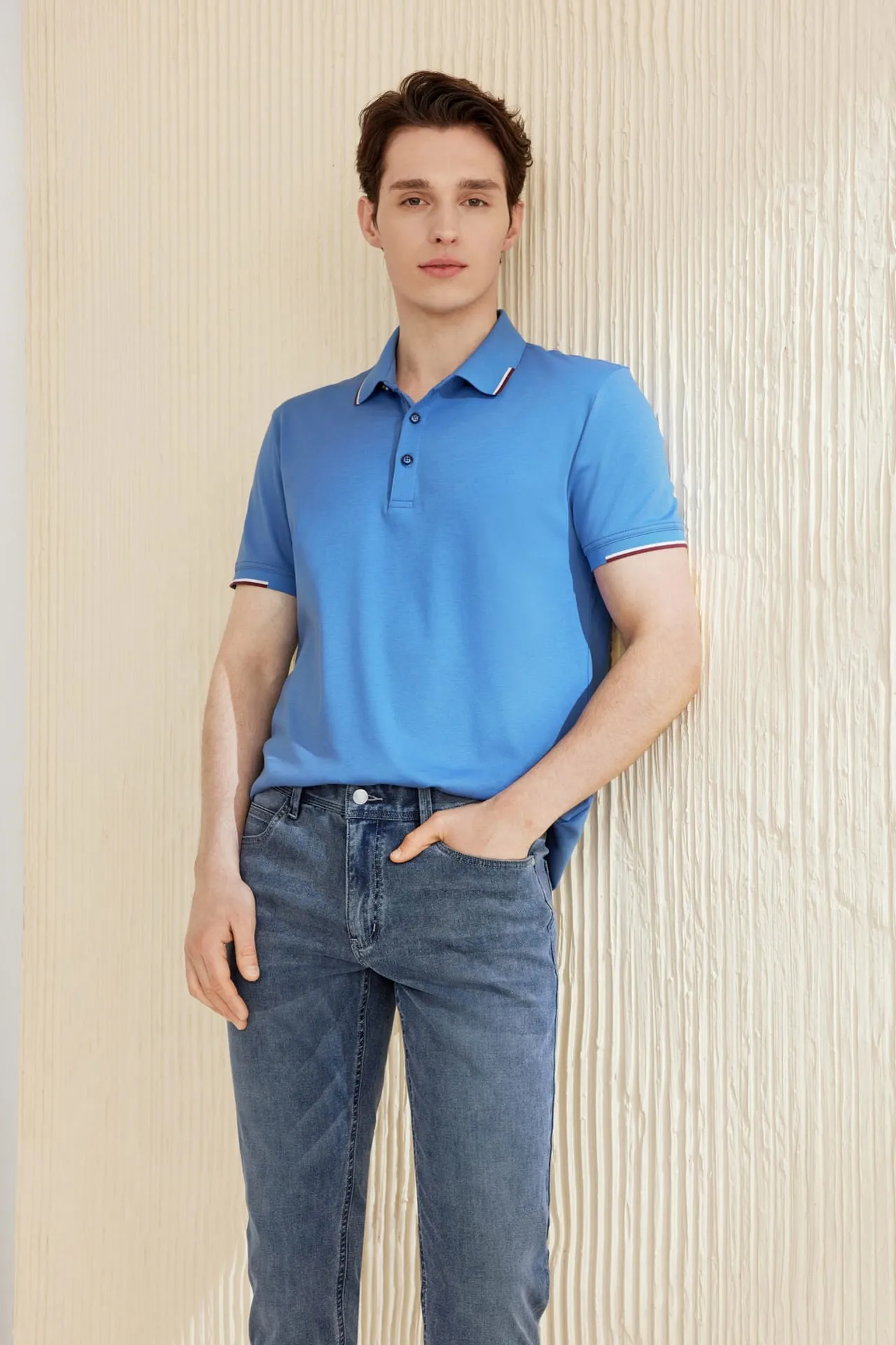 Tipping Collar Soft Cotton Polo