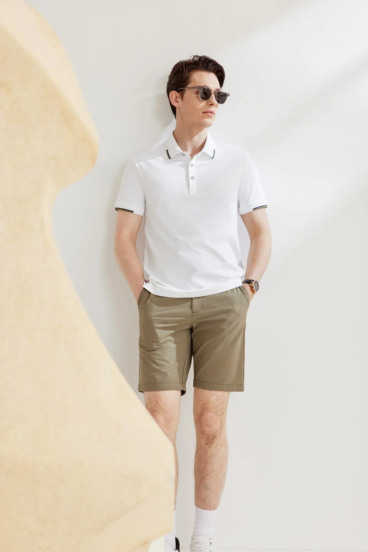 Tipping Collar Soft Cotton Polo