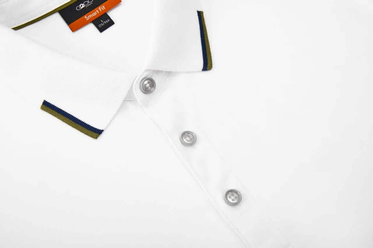 Tipping Collar Soft Cotton Polo