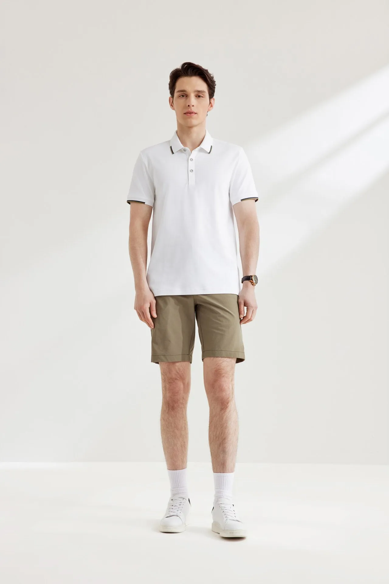 Tipping Collar Soft Cotton Polo