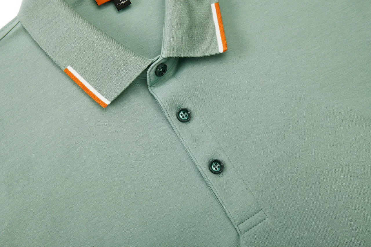 Tipping Collar Soft Cotton Polo