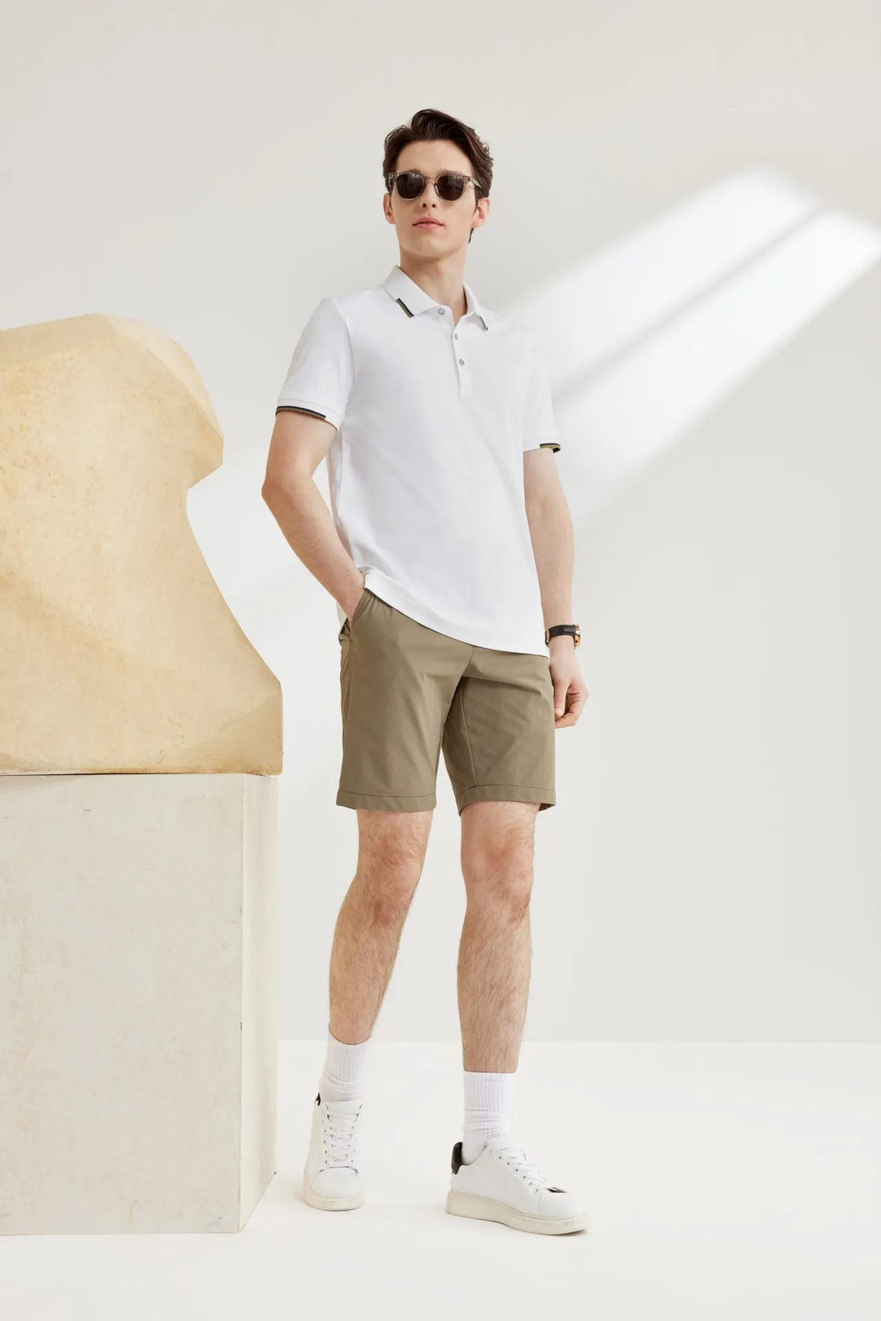 Tipping Collar Soft Cotton Polo