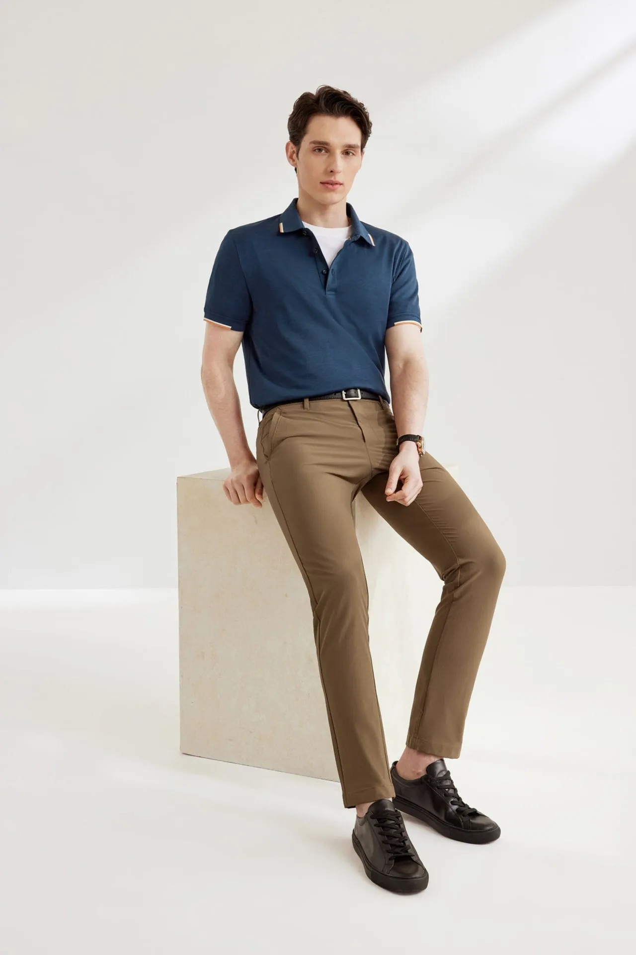 Tipping Collar Soft Cotton Polo