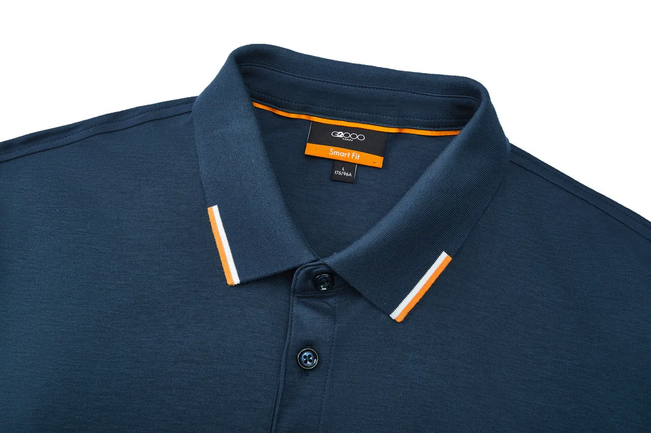 Tipping Collar Soft Cotton Polo