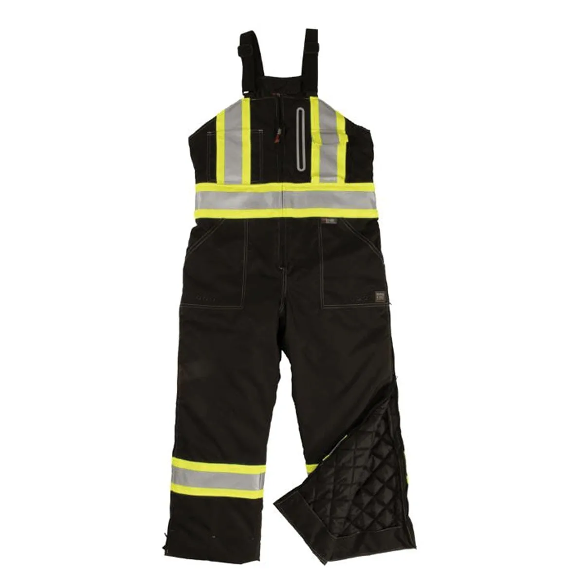 Tough Duck Enhanced Visibility Insulated Ripstop Safety Overall