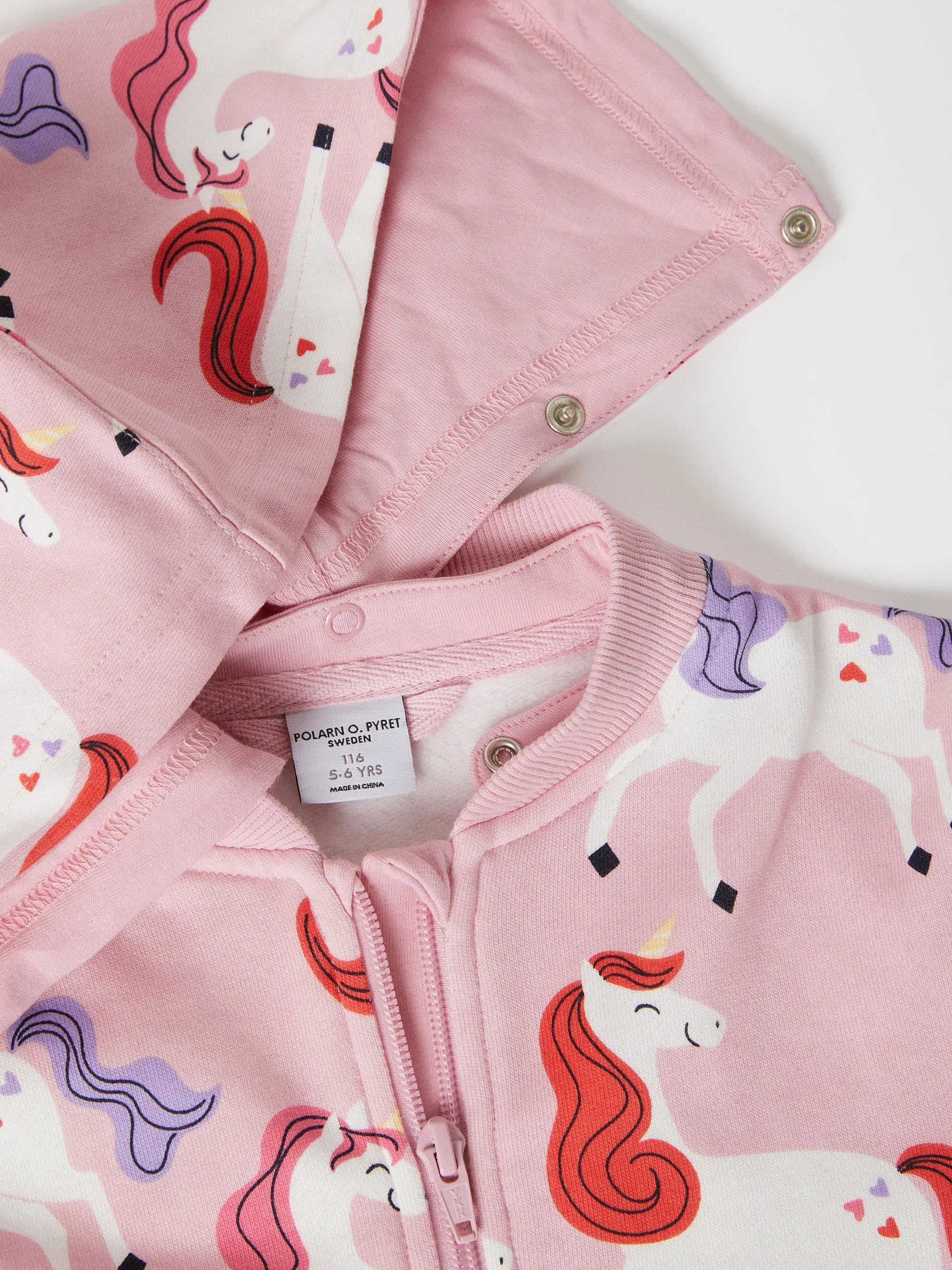 Unicorn Print Kids Hoodie