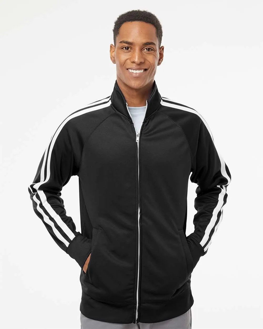 Unisex Lightweight Poly-Tech Track Jacket