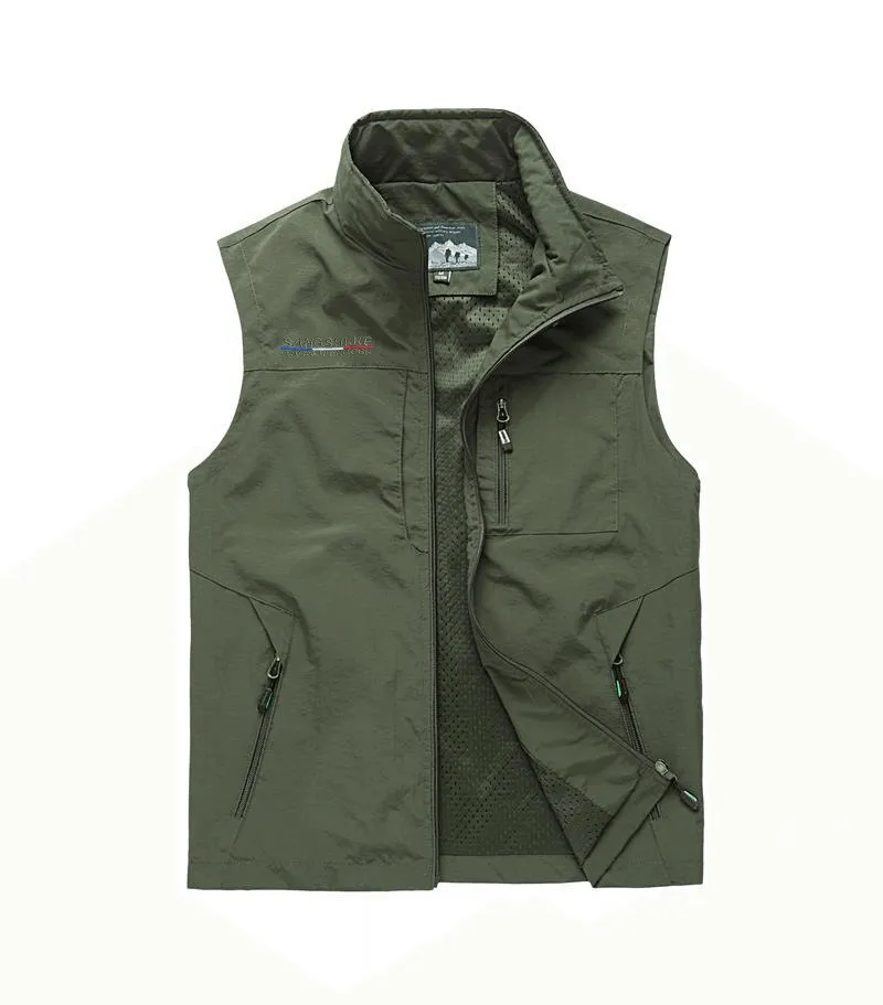 US SALE of Lightweight Breathable Men's Vest with Pockets for Hiking - SF1530