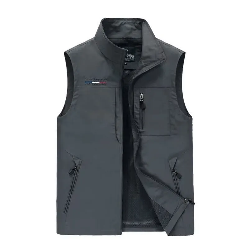 US SALE of Lightweight Breathable Men's Vest with Pockets for Hiking - SF1530