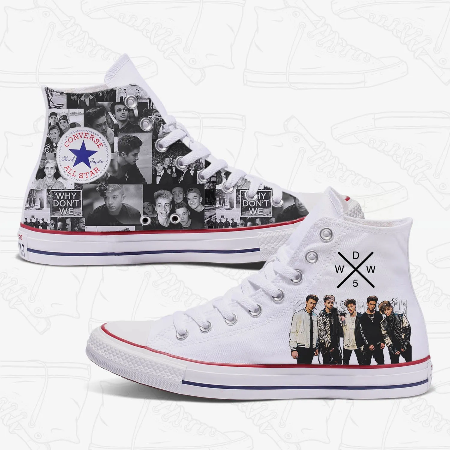 WDW5 Custom Converse