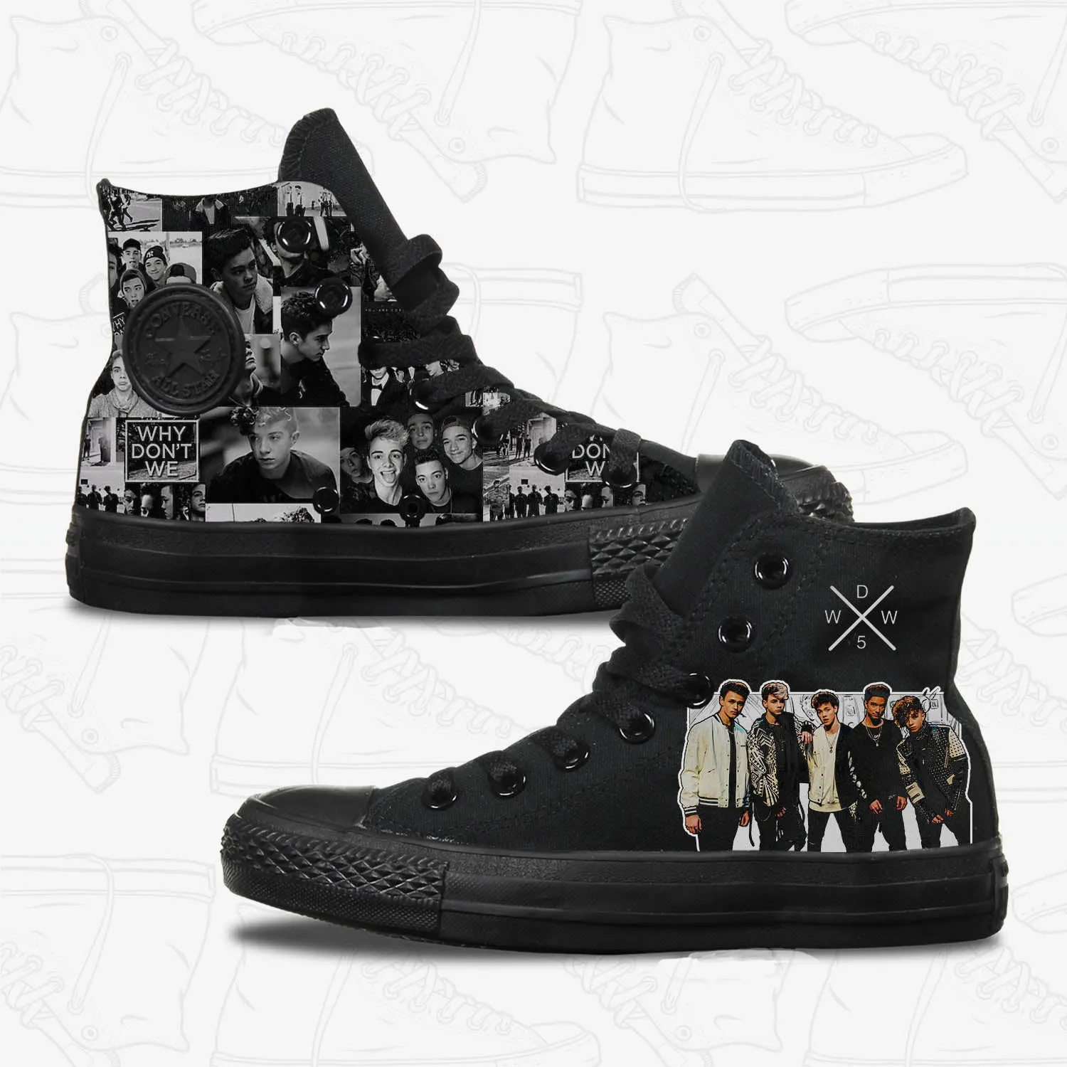 WDW5 Custom Converse