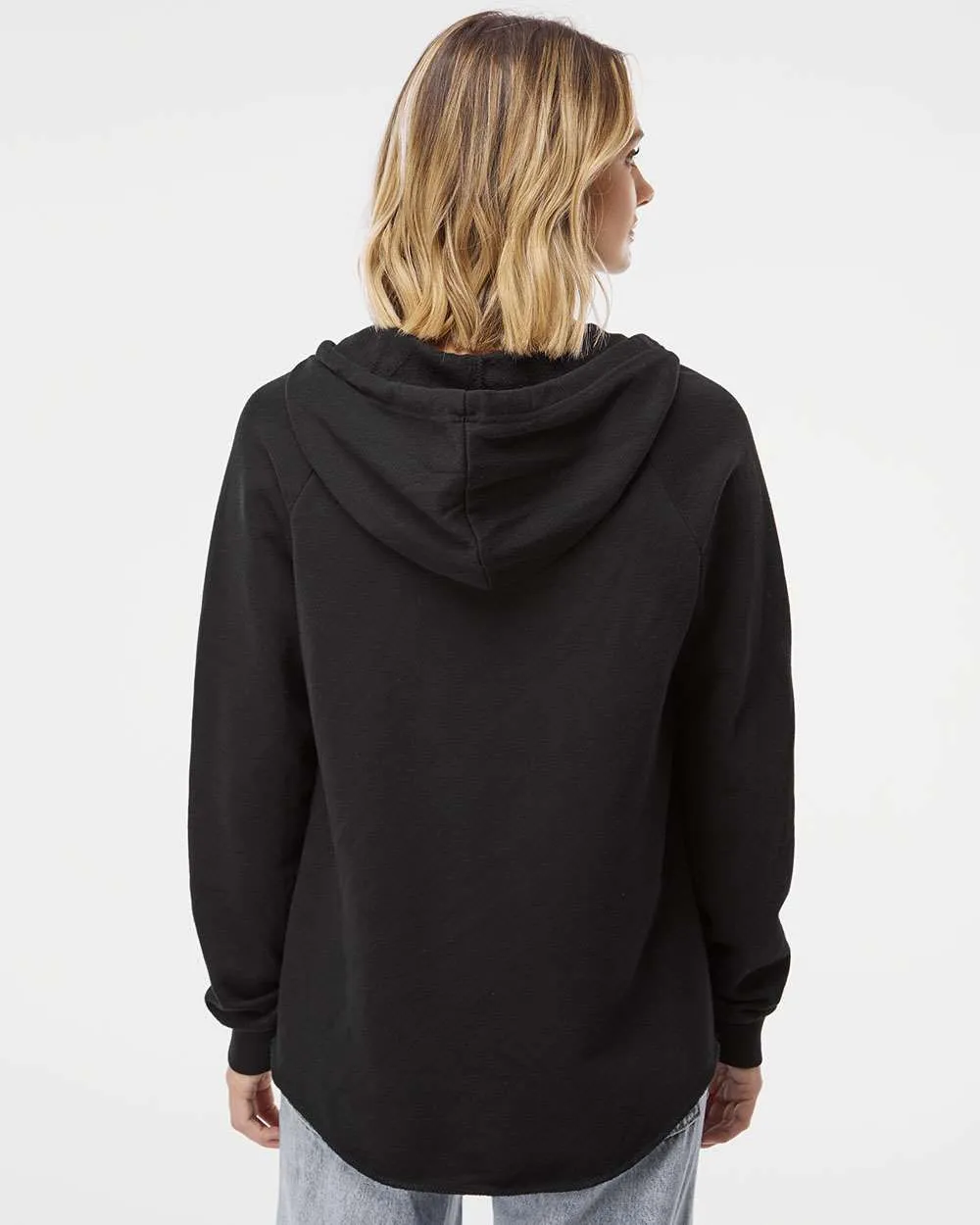 Women’s Lightweight California Wave Wash Hooded Sweatshirt