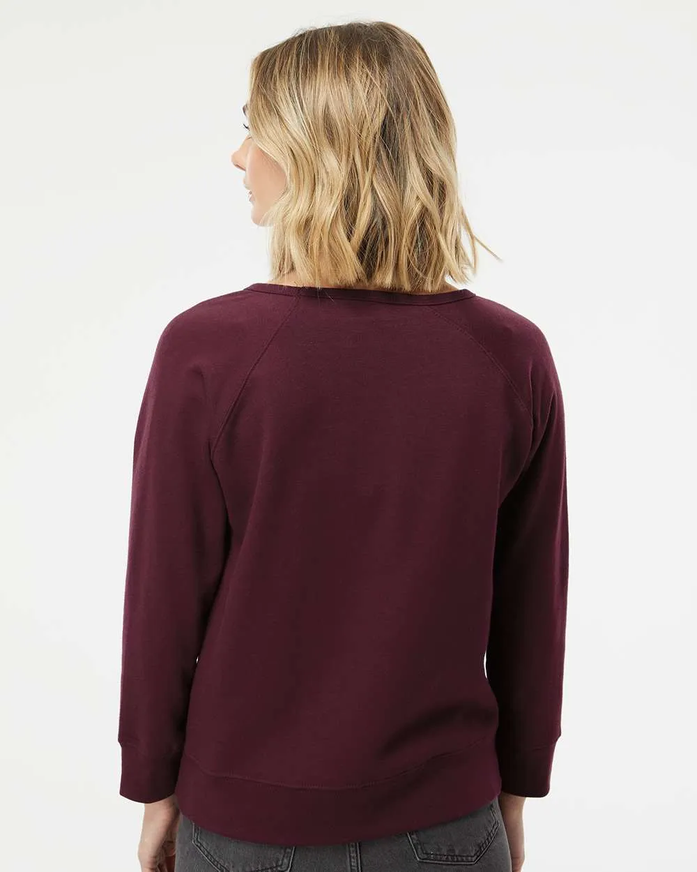 Women's Lightweight Capped Neck Crew