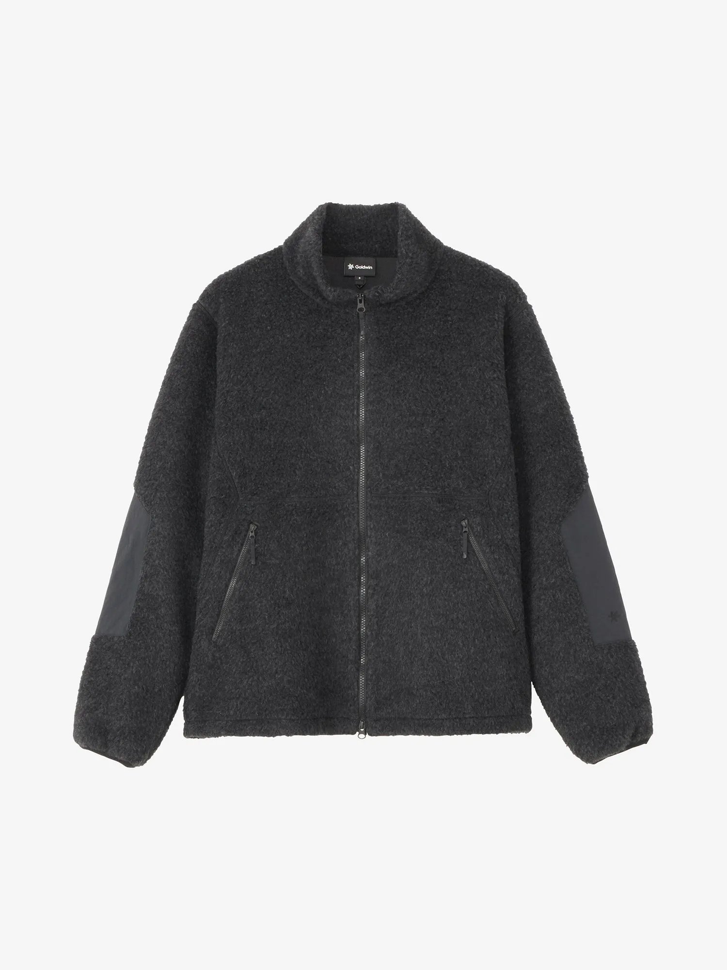 Wool Boa Fleece Full Zip Jacket