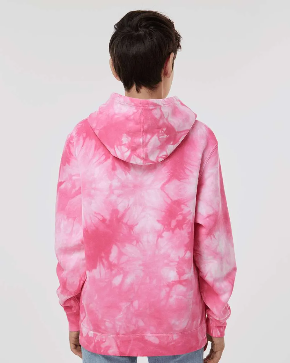 Youth Midweight Tie-Dye Hooded Pullover